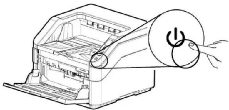 AVISION AD8120UN - Connecter le câble d'alimentation - 2