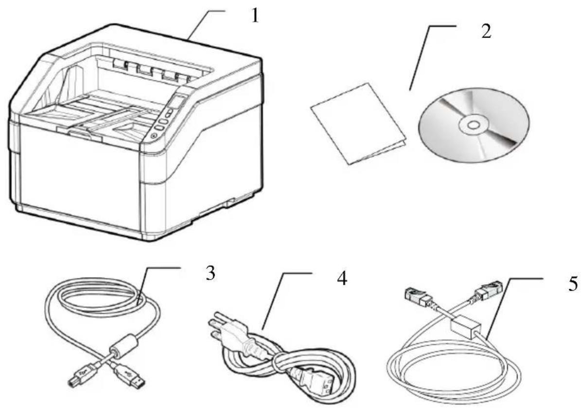 AVISION AD8120UN - É lé ments de l'emballage - 1