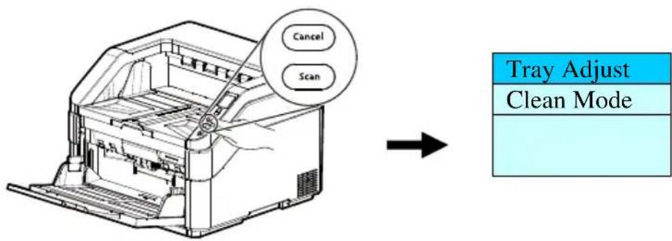 AVISION AD8120P - Spécifier le nombre de feuilles chargées dans le magasin d'entrée - 1