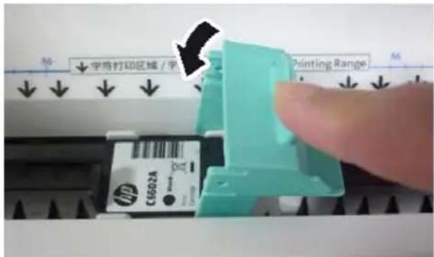 AVISION AD8120P - Installation de la cartouche d'imprimante (Optionnelle) - 7