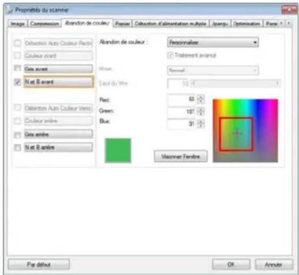 AVISION AD8120P - Options avancées : - 9