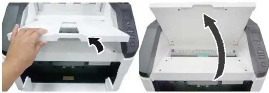 AVISION AD8120P - Installation de la cartouche d'imprimante (Optionnelle) - 3