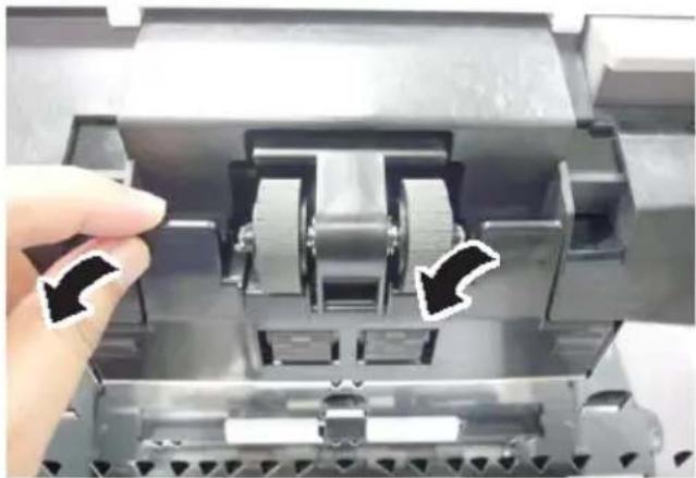 AVISION AD8120P - Remplacement du rouleau de prise papier - 2