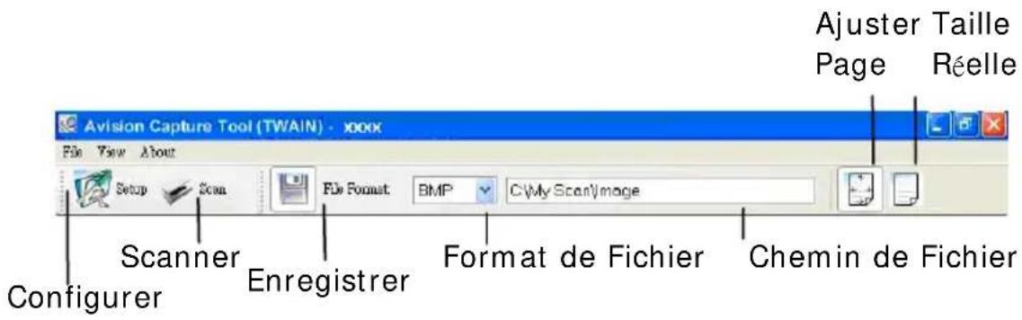 AVISION AD8120P - Vérifier l'installation de votre scanner - 2