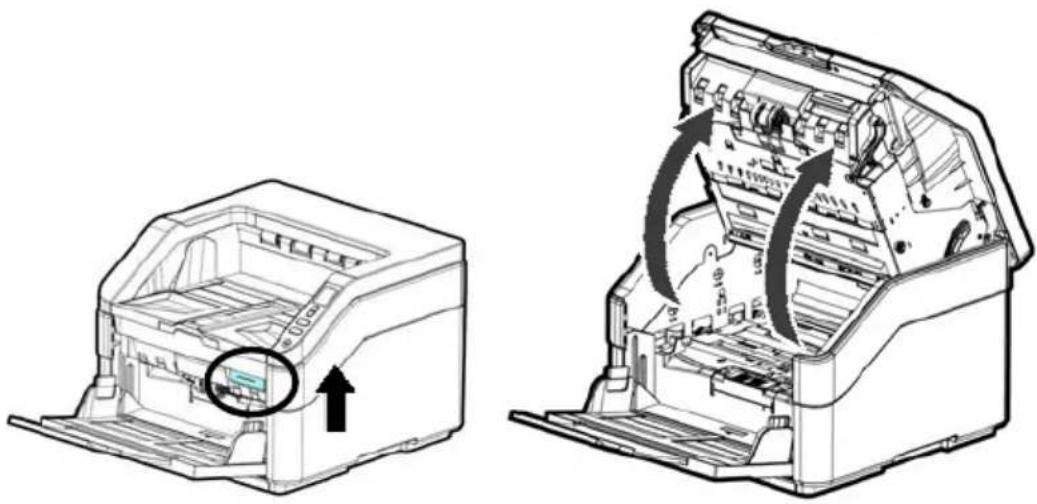 AVISION AD8120P - Remplacement du rouleau de prise papier - 1