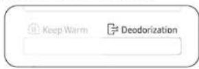 SAMSUNG MS32DG4504GG - Using the Deodorization features - 1