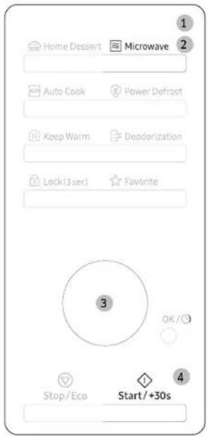 SAMSUNG MS32DG4504GG - OPGELET - 1