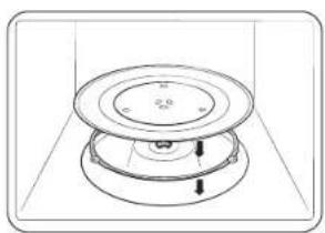 SAMSUNG MS32DG4504GG - Plato giratorio - 1