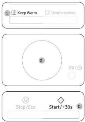 SAMSUNG MS32DG4504GG - OPMERKING - 1