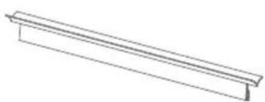 AYA ALV1247DB6NE - Sound-absorbing strip - 1