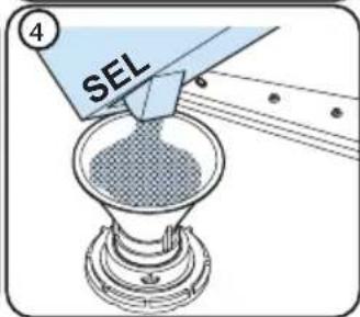 VEDETTE VDF27EW - Remplissage du sel (SI DISPONIBLE) - 4