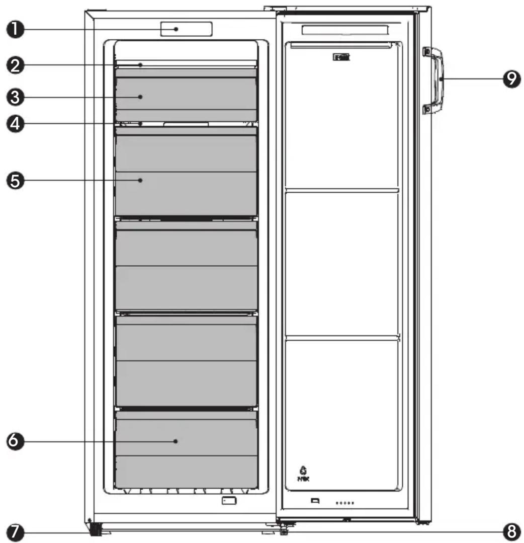 HISENSE FV245N4AWD - Description de l'appareil - 1