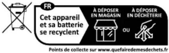 HiKOKI N1810DA - Informations sur le recyclage des machines et des batteries - 2