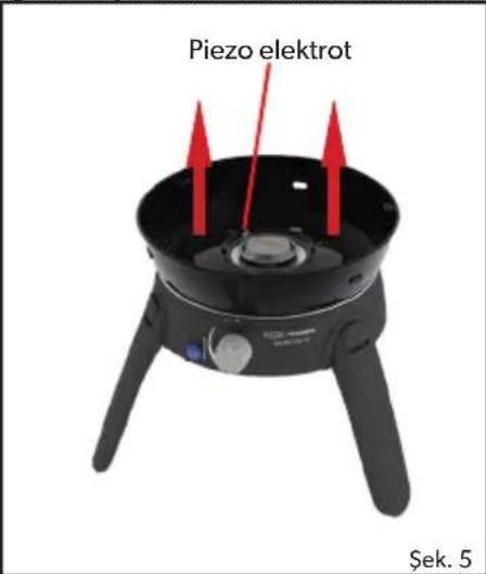 CADAC Safari Chef 30 HP - Engellenen bir jetin değiştirilmesi - 1