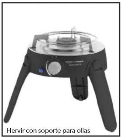 CADAC Safari Chef 30 HP - Opciones de cocción - 2