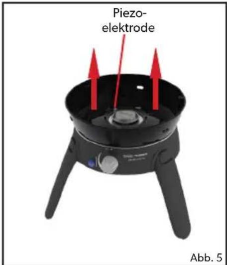 CADAC Safari Chef 30 HP - Ersetzen einer blockierten Düse: - 1