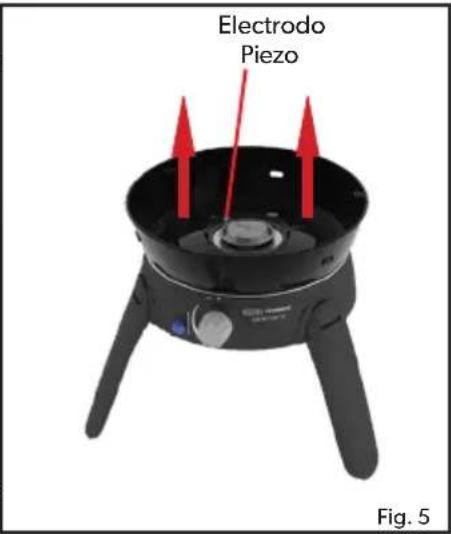 CADAC Safari Chef 30 HP - Reemplazo de la boquilla bloqueada: - 1