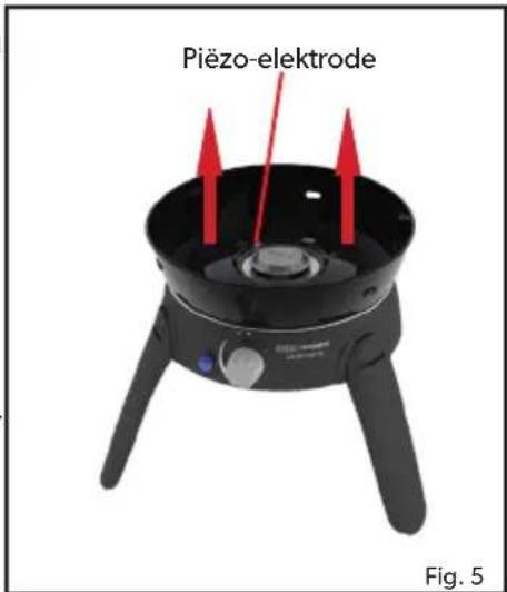 CADAC Safari Chef 30 HP - Om een geblokkeerde inspuiter te vervangen: - 1