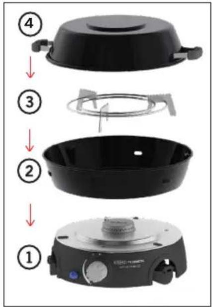 CADAC Safari Chef 30 HP - Reemplazo de la boquilla bloqueada: - 4