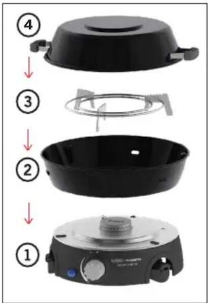 CADAC Safari Chef 30 HP - Udskiftning af tilstoppet dyse: - 4