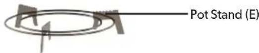 CADAC Safari Chef 30 HP - Component List - 2