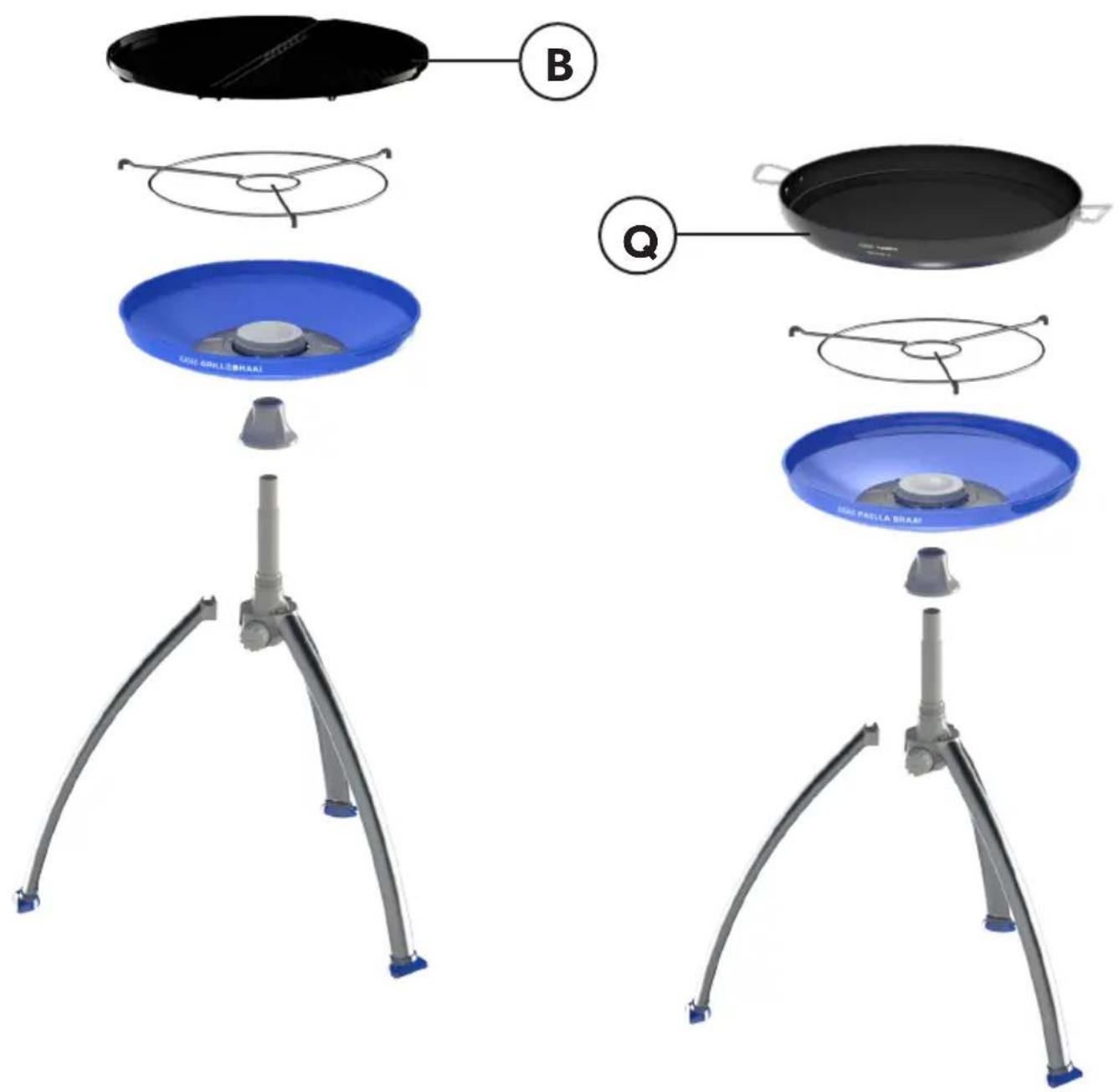 CADAC Grill2Braai - Component List - 3