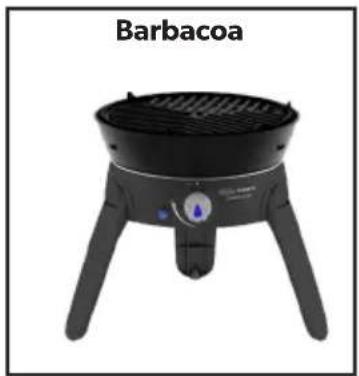 CADAC Safari Chef 30 LP - Opciones de cocción - 1