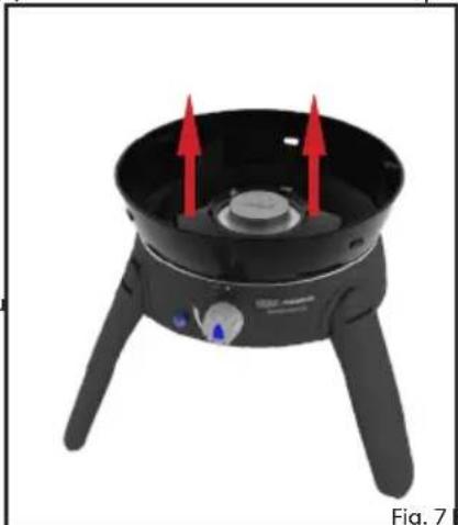 CADAC Safari Chef 30 LP - Replacing the Hose: - 1