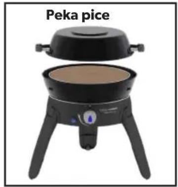CADAC Safari Chef 30 LP - Možnosti kuhanja - 5