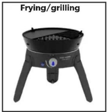CADAC Safari Chef 30 LP - Cooking Options - 2