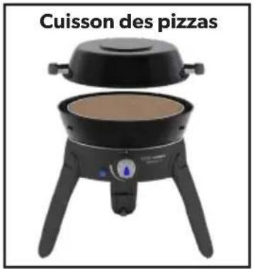 CADAC Safari Chef 30 LP - Options de cuisson - 4
