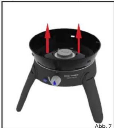 CADAC Safari Chef 30 LP - Schlauch ersetzen: - 1