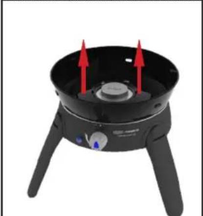 CADAC Safari Chef 30 LP - Sostituzione del tubo: - 1