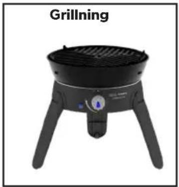 CADAC Safari Chef 30 LP - Madlavningsmuligheder - 1