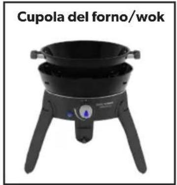 CADAC Safari Chef 30 LP - Opzioni di cottura - 2