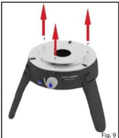 CADAC Safari Chef 30 LP - Replacing the Hose: - 3