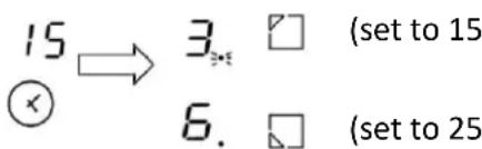 ROSIERES RIH8ICE - If the timer is set on more than one zone: - 1