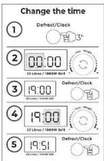 AIWA MW-230DG - WARNING - 2