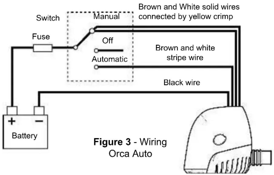 Whale Orca Auto 1300 - 9.iv Electrical Wiring - 1