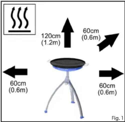 CADAC Paellabraai - Lätt baksida - 1