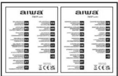 AIWA MW-200SL - VAŽNE ZAŠTITNE MJERE - 6