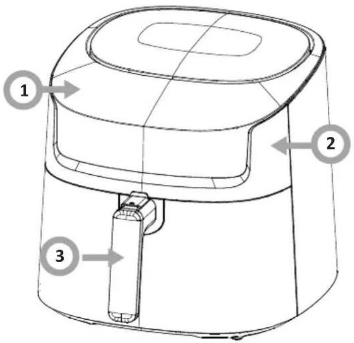 AMICA AFD 5010 - ECHIPAREA SI CONSTRUCTIA APARATULUI: - 1