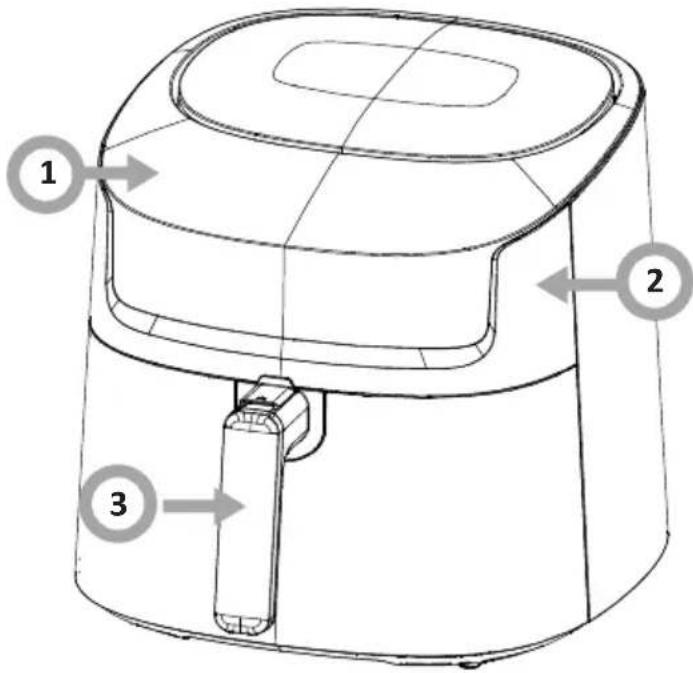 AMICA AFD 5010 - FEATURES AND COMPONENTS - 1
