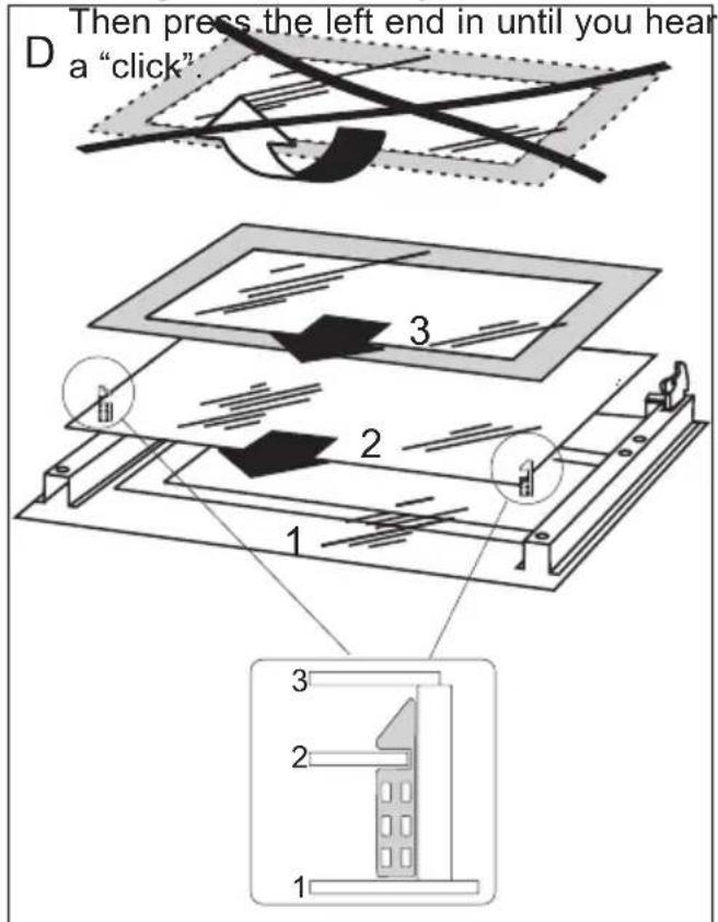 AMICA SHC 903 010 W - Removing the inner panel - 3