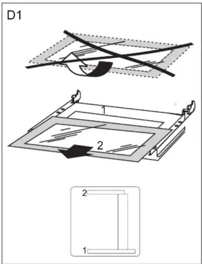 AMICA SHC 903 010 W - Removing the inner panel - 4