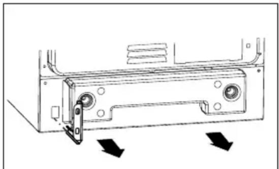 AMICA SHC 903 010 W - Mounting the overturning prevention bracket. - 3