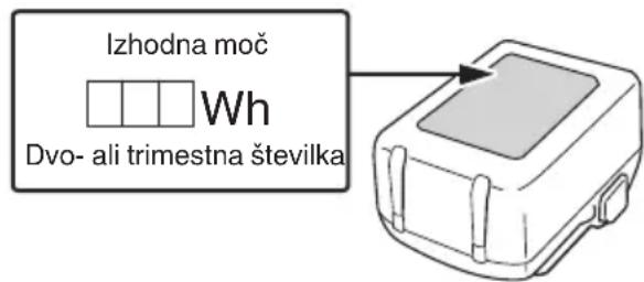HiKOKI UP18DA - OPOZORILO - 1