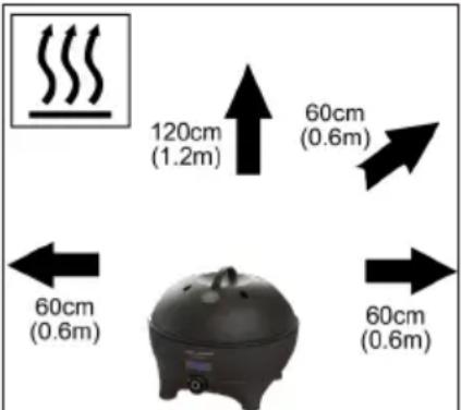 CADAC E Braai 40 FS - ADVARSEL - 1