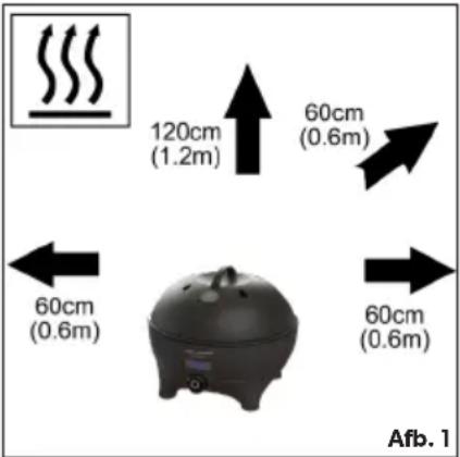 CADAC E Braai 40 FS - WAARSCHUWING - 1