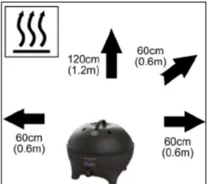 CADAC E Braai 40 FS - OPOZORILO - 1